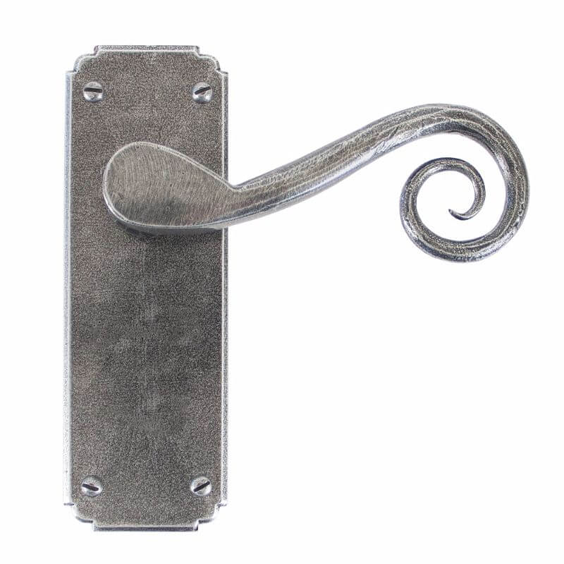 Anvil 33616 Pewter Monkeytail Lever Latch Set