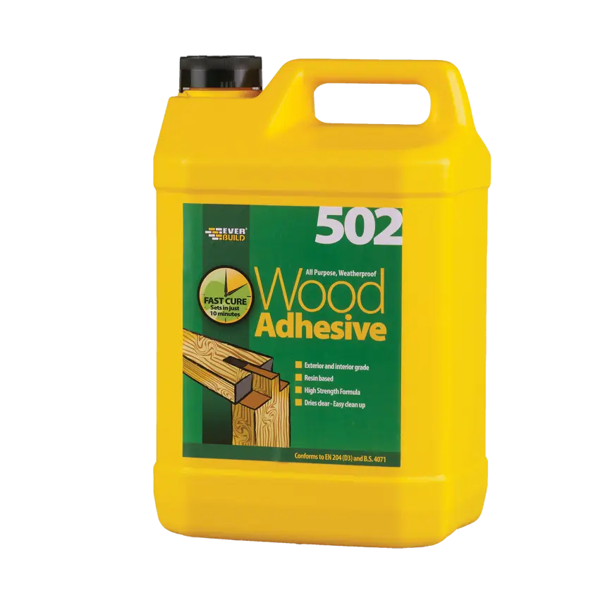Everbuild 502 D3 Waterproof PVA Wood Glue 5L