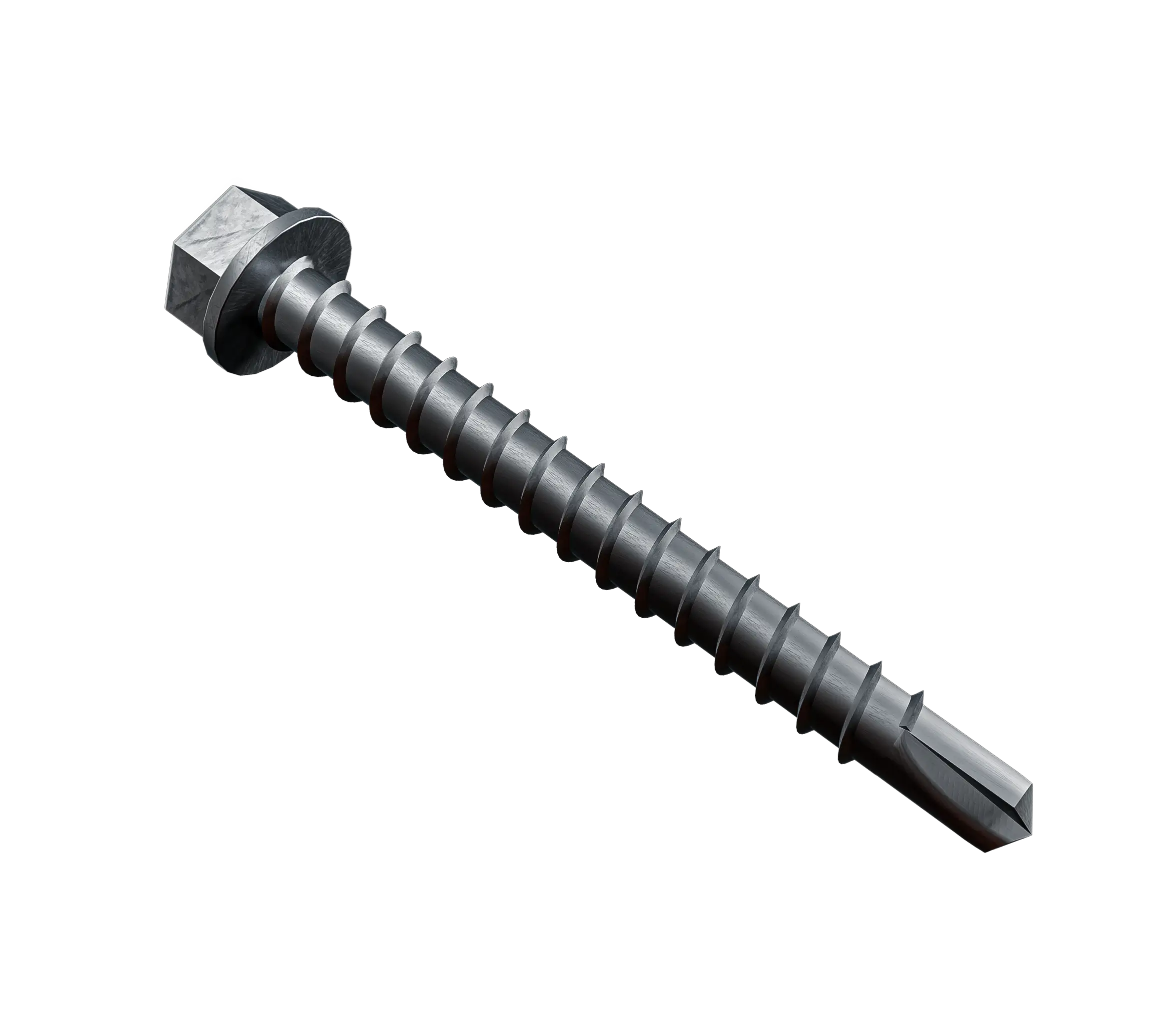 4.8x32mm Hex Head Self Drilling Tek Screw BZP