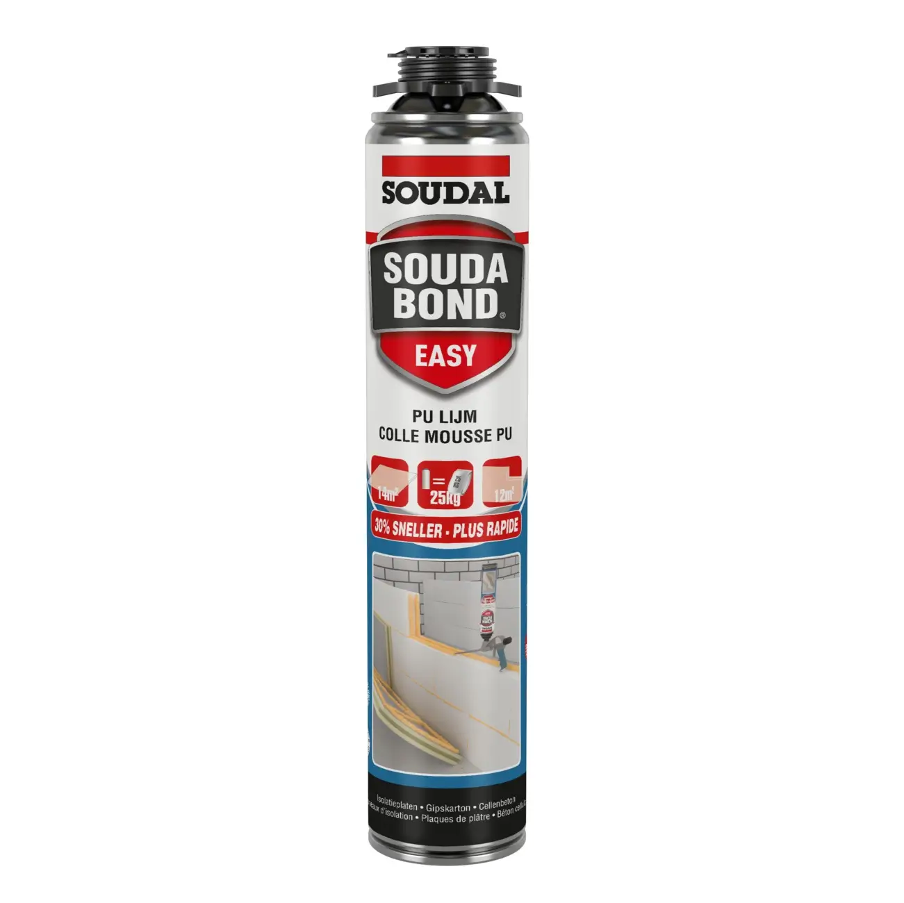 Soudabond Easy Gun Grade PU Adhesive 750ml
