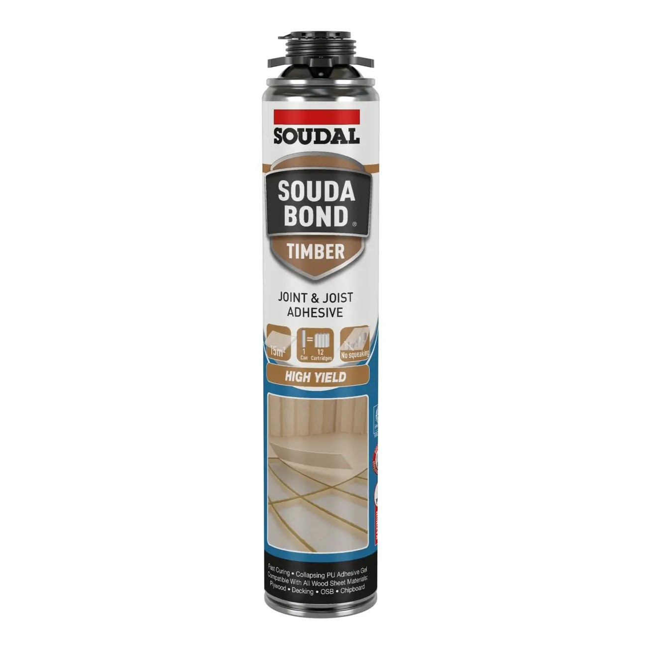 Soudabond Timber Gun Grade PU Adhesive 750ml