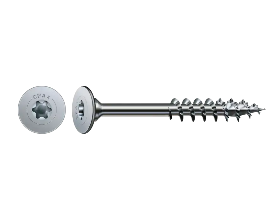 SPAX Nickel Cabinet Screws 4.0x34mm (200)