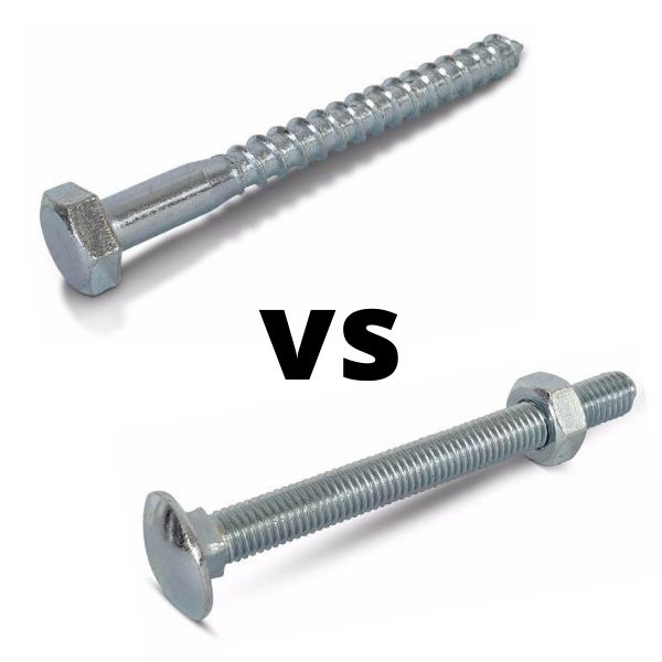 Coach Bolts vs Coach Screws