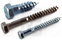 Hexagon Head Coach Screws