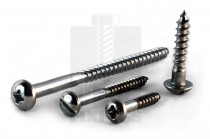 Round Head Stainless Steel Woodscrews