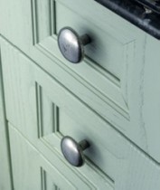 Finesse Pewter Cabinet Knobs