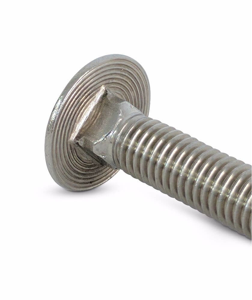 M12 M16 A2 STAINLESS STEEL CUP SQUARE CARRIAGE BOLTS DOME COACH SCREWS 