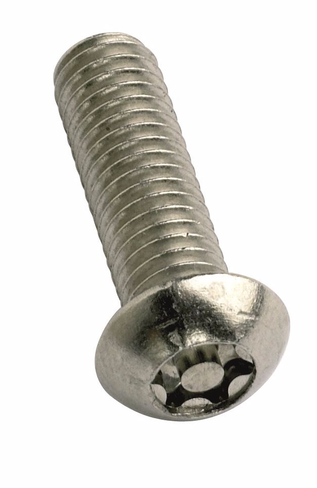 M6x20mm T30 6Lobe Pin A2 Button Head Screw