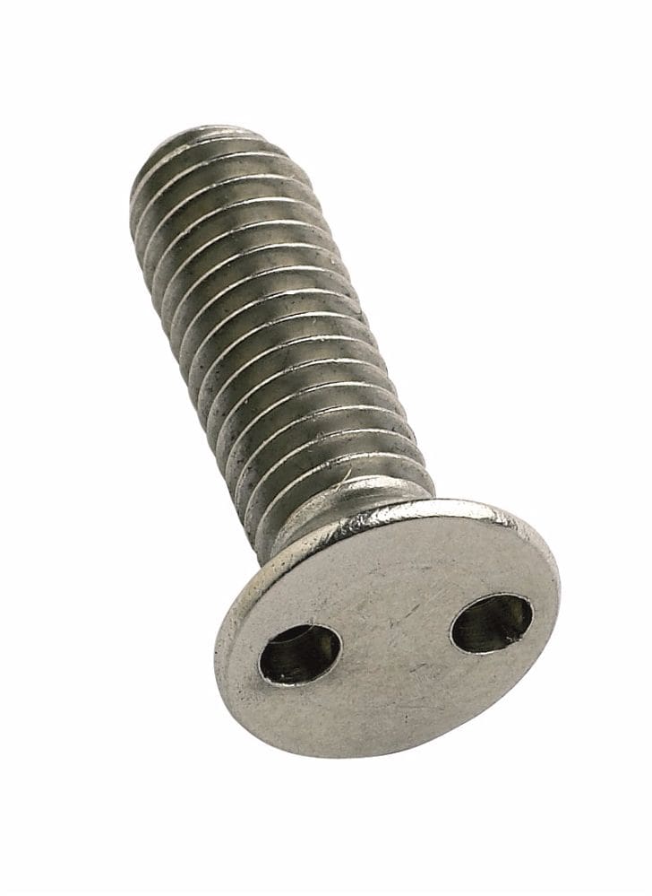 M3x35mm TH3 2-Hole A2 CSK Security Screw