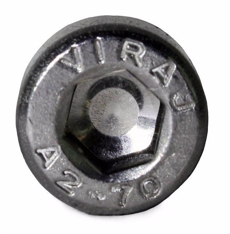 thumbnail image 2 of The Rusty Bolt Shop M2 X 10mm Socket Head Cap Screws – A2 304 Stainless Steel, Metric Allen Drive 2 of 6