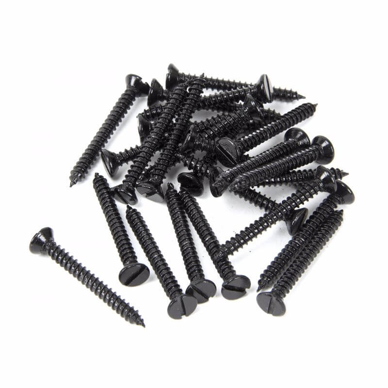 Anvil 33417 Black 8x1 Countersunk Screws (25)