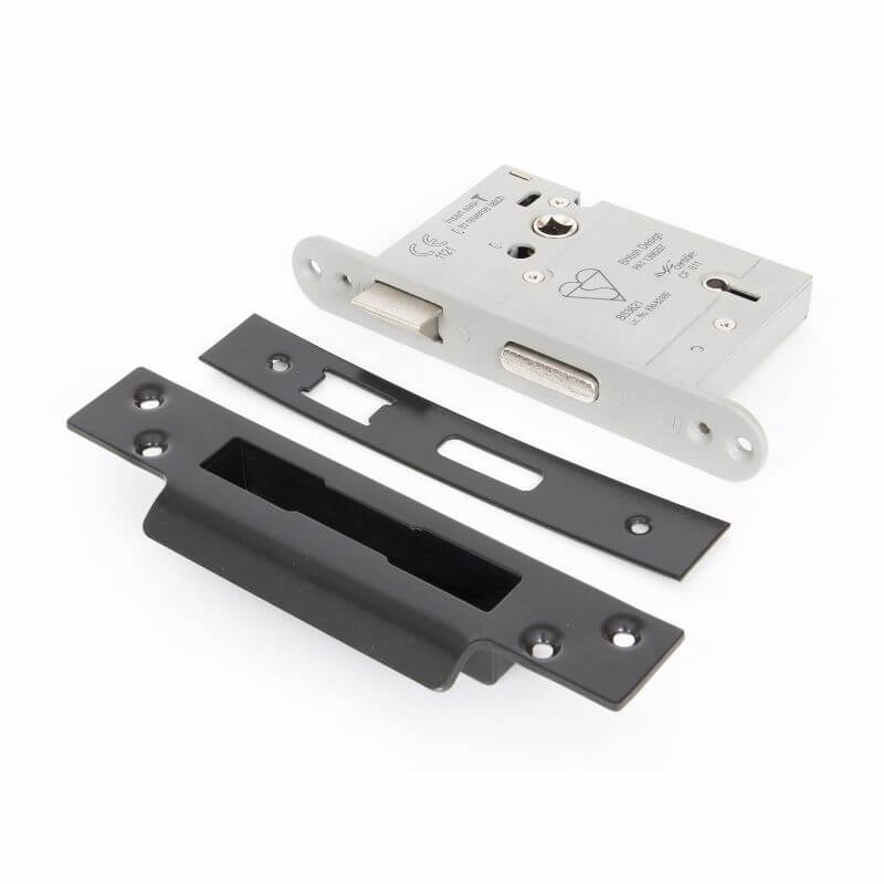 Anvil 90053 Black 3'' 5 Lever Sash Lock