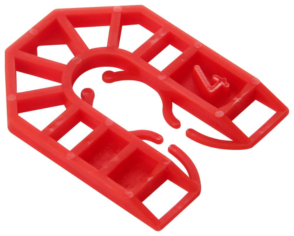 Broadfix Small Plastic Shims Red 4mm