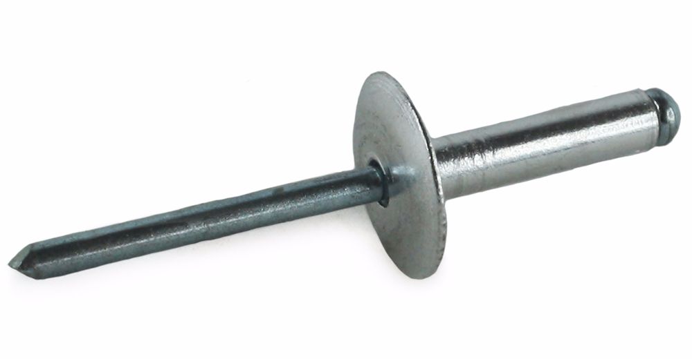 Alu/Steel Blind Dome L/Flange Rivets 4.0x14mm