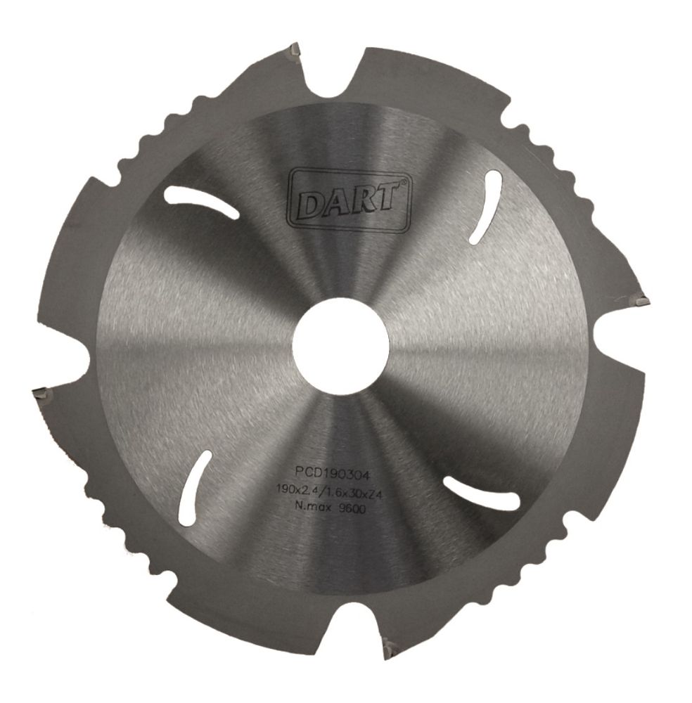 Dart PCD Fibre Cement Saw Blade 160x20x8 T