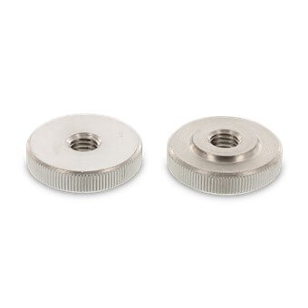 M3 Knurled Nut Low Type A1 Stainless DIN 467
