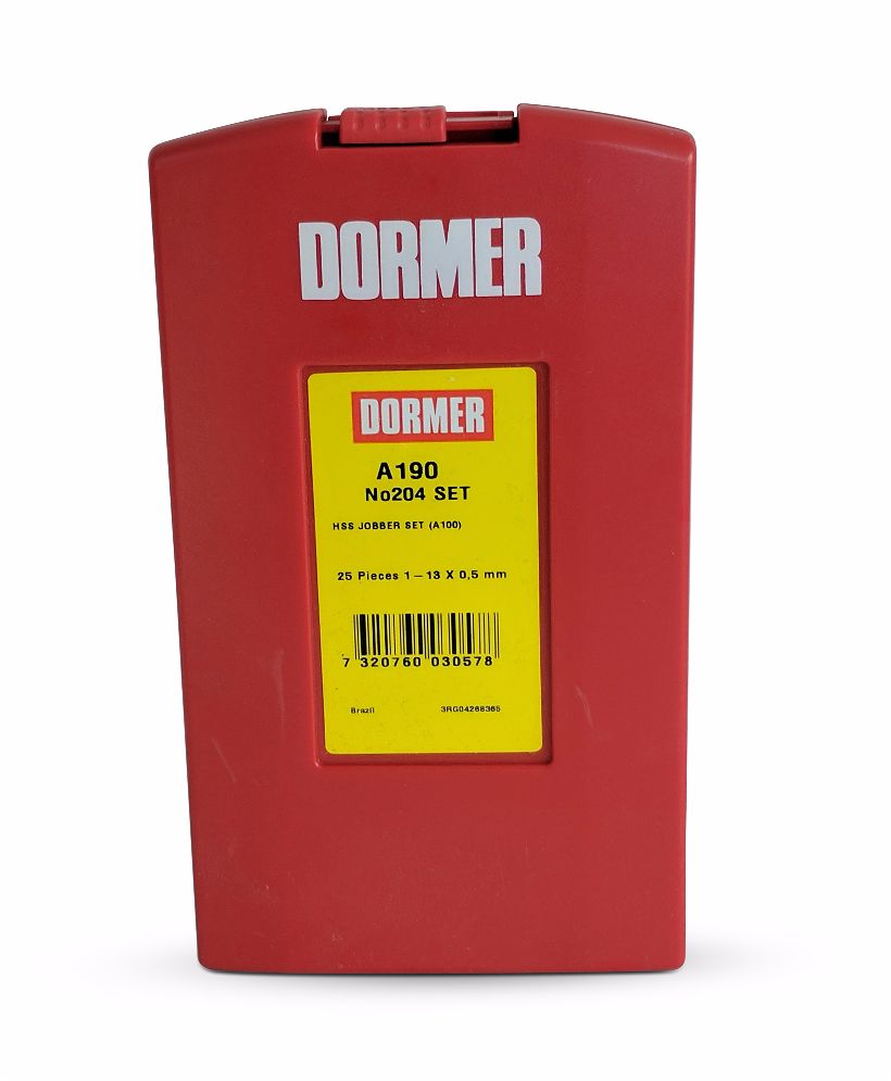 Dormer A190204 25pc A100 Drill Bit Set