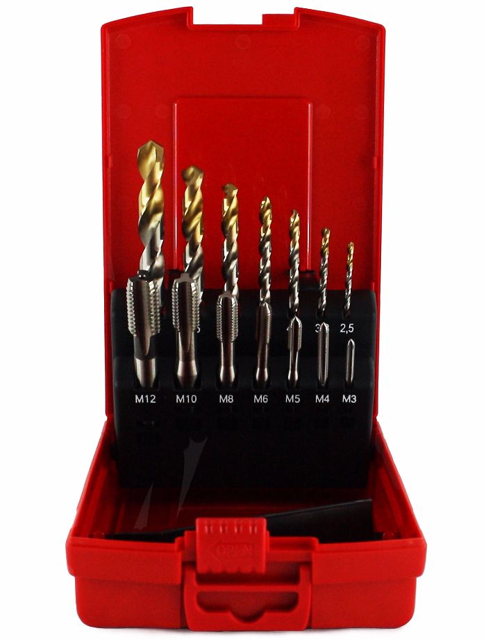 Dormer M3 M12 Hss Drill And Tap Set