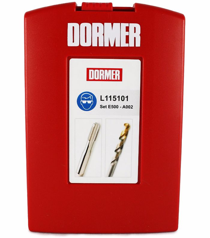 Dormer M3 M12 HSS Drill and Tap Set