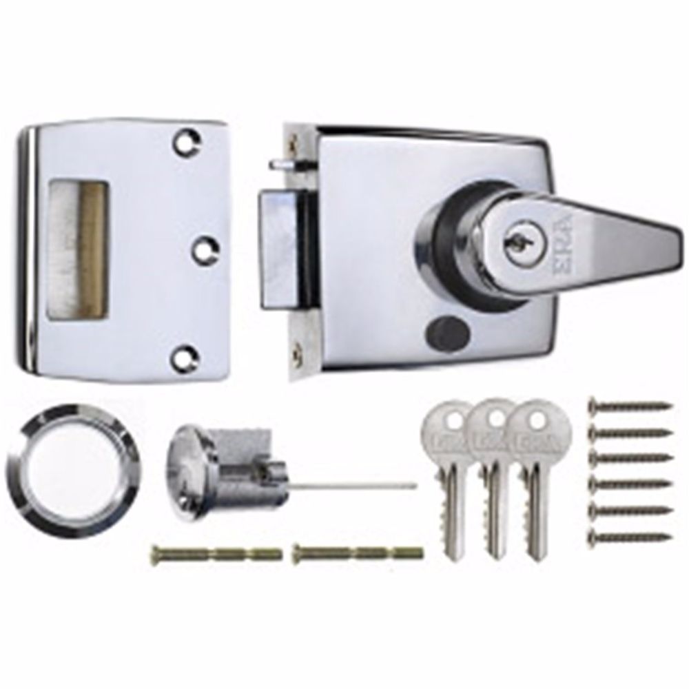 ERA 1930 HIGH SECURITY NIGHT LATCH 60mm CP