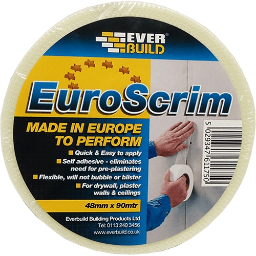 Everbuild EuroScrim® 100mm x 90M Scrim Tape