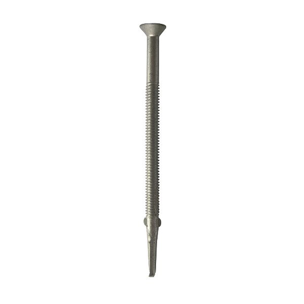 12g 5.5mm x 100mm Light Section Self Drill Tek Screw with Washer per Box of 100 