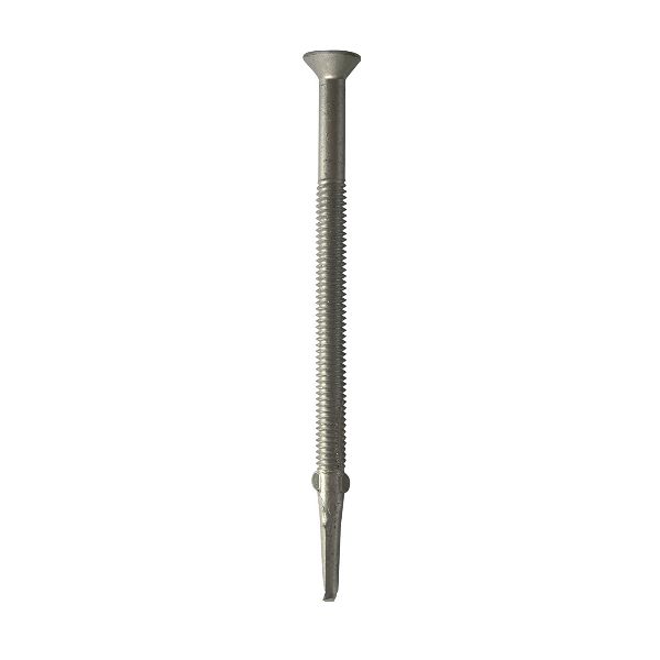 No12 x 80mm - Screw Hook - BZP - Pack of 25, screw hook