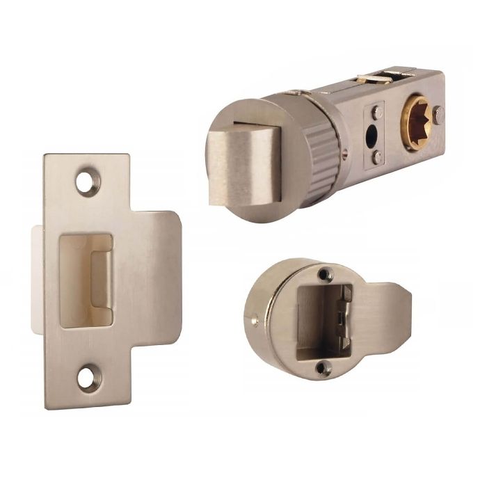 satin nickel smart latch