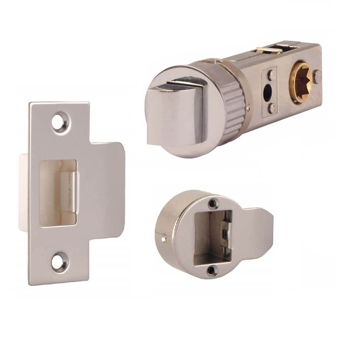 polished chrome smart latch