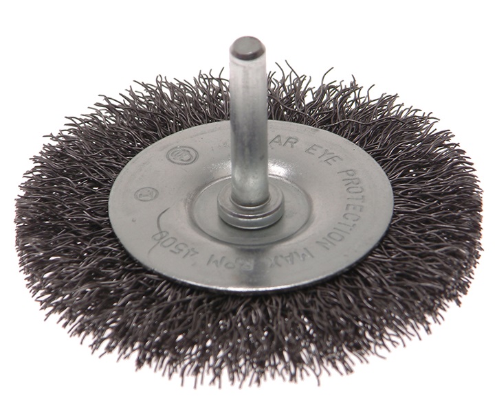 FAITHFULL Wire Brush 50mm x 6mm Shank 0.30mm