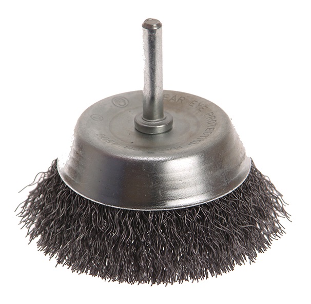 FAITHFULL Wire Cup Brush 75mm x 6mm Shank 0.3
