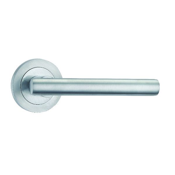 Fortessa Avant Satin Chrome Lever on Rose