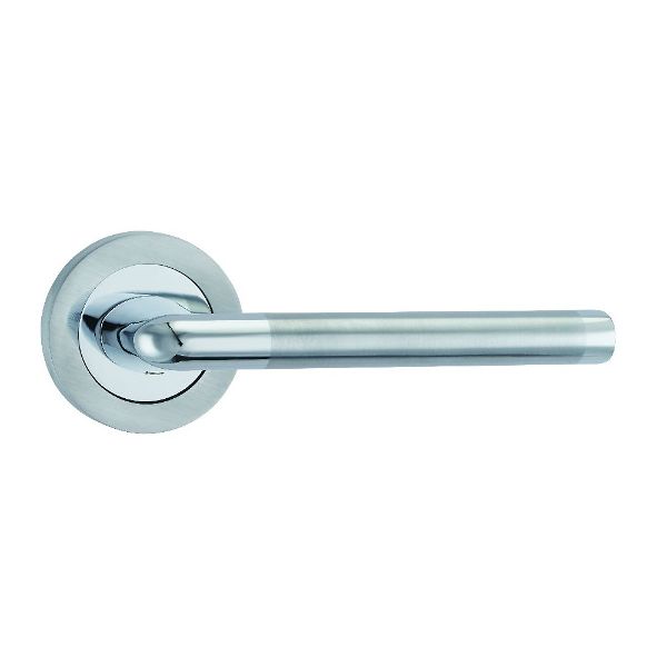 Fortessa Foko Satin/Pol Chrome Lever on Rose