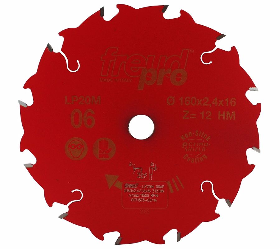 FREUD LP20M 006 Rip Saw Blade 160 X 16 X 12T