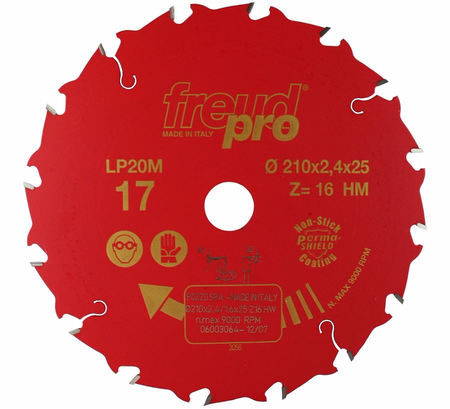 FREUD LP20M 017 Rip Saw Blade 210 X 25 X 16T