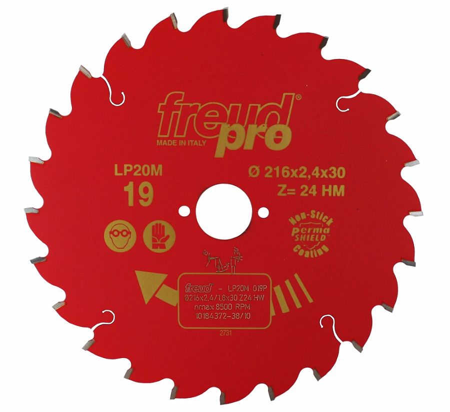 Freud HH Wood Rip Saw Blade 216x30mm x T24