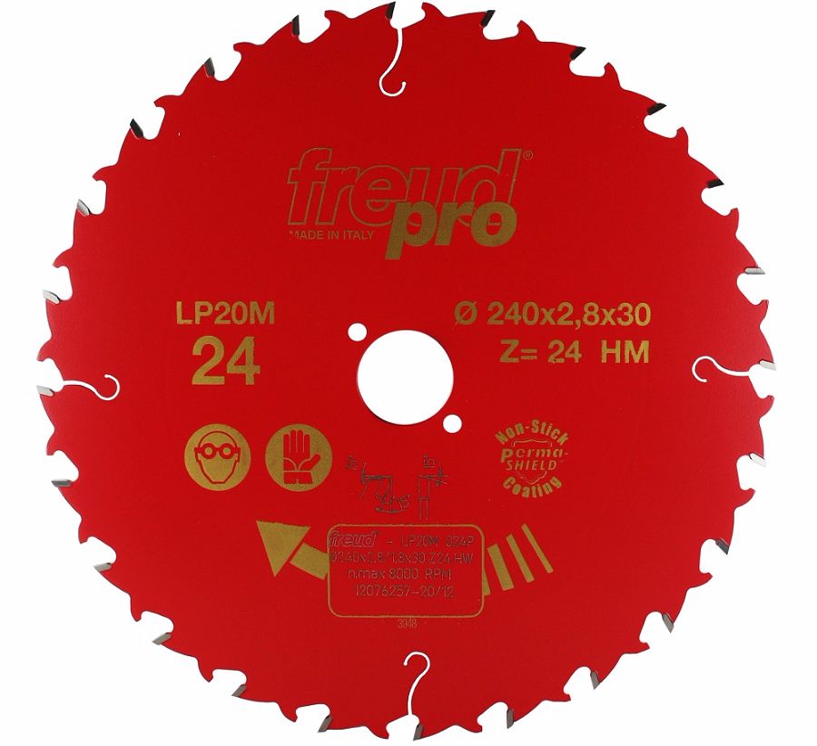 FREUD LP20M 024 Rip Saw Blade 240 X 30 X 24T