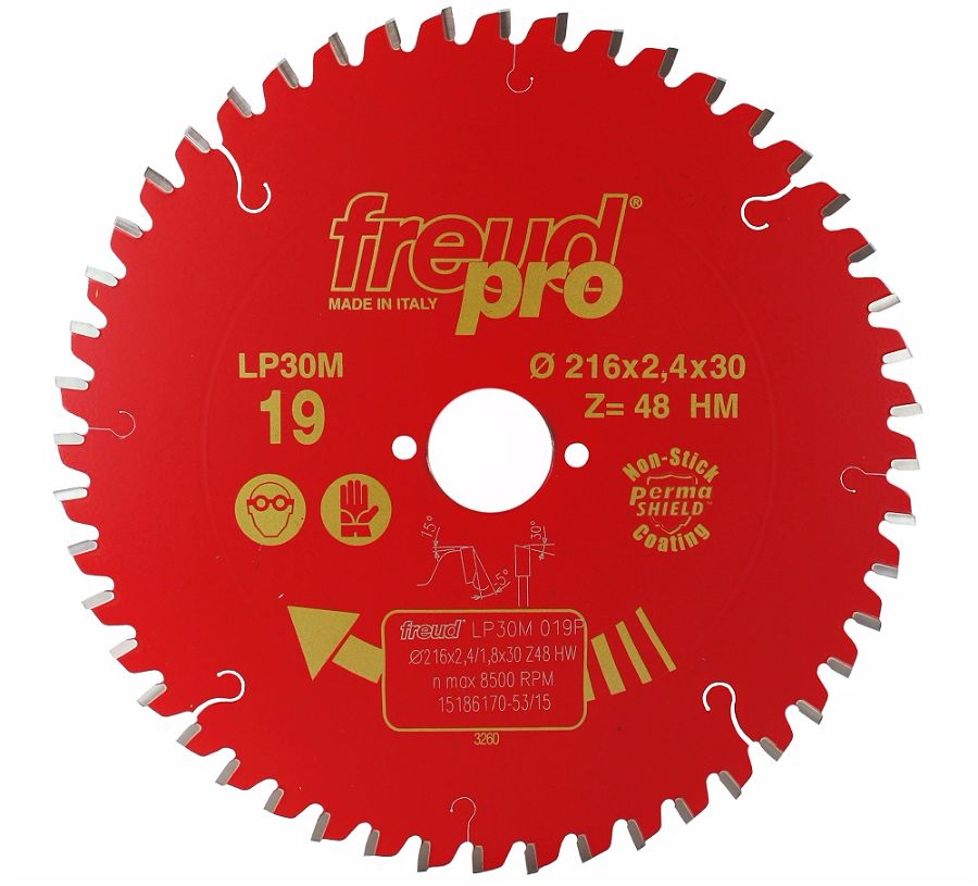 FREUD LP30M 019 GP Saw Blade 216 X 30 X 48T