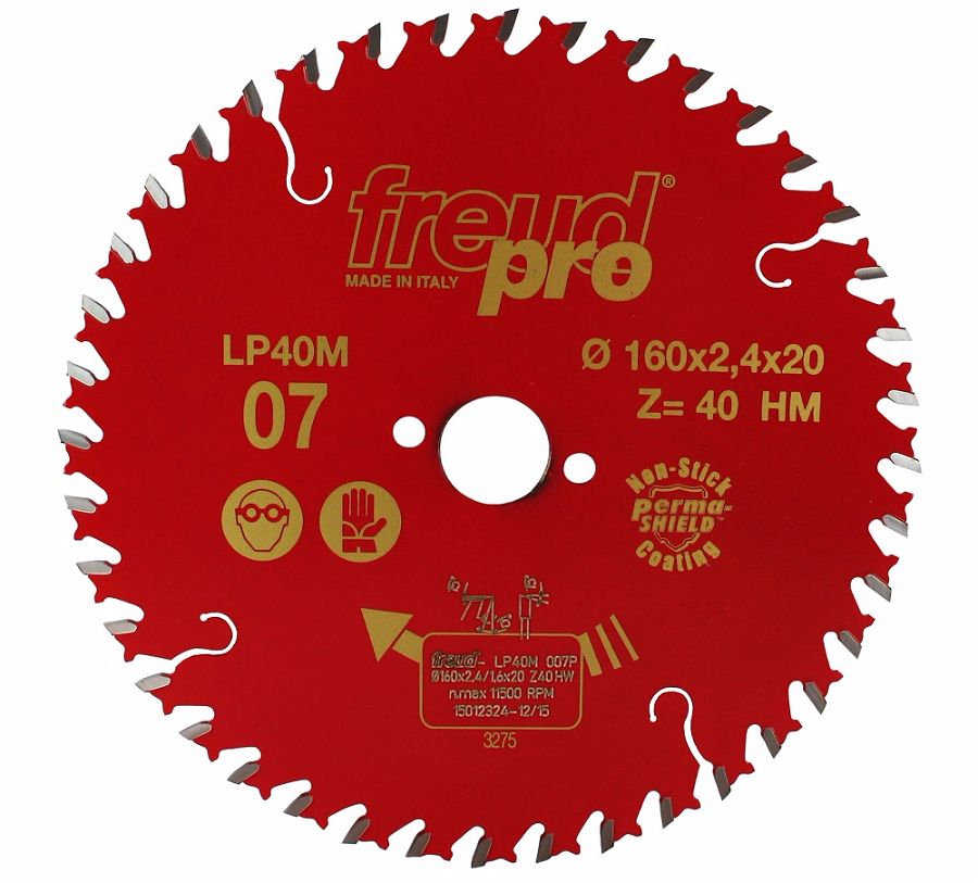 Milwaukee PTFE Circular Saw Blade 165mm 