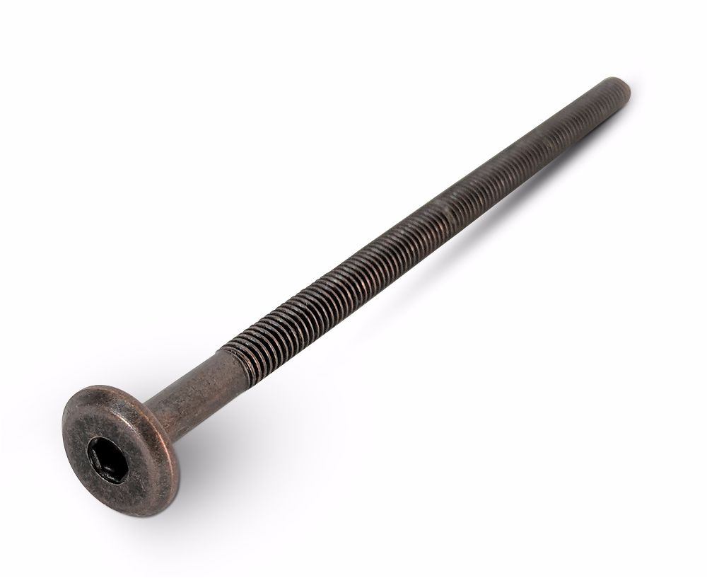 M6 x 90mm Bronze Flat Head Furniture Bolt