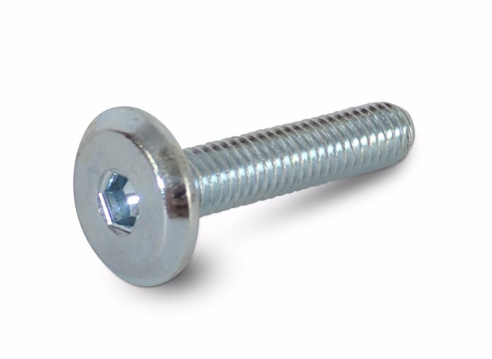 M6 x 35mm Zinc Flat Head Furniture Bolt