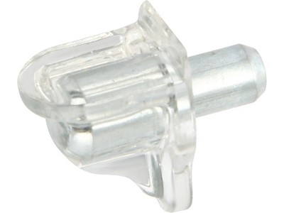 Plug-In Shelf Support For Ø 5mm Hole Clear