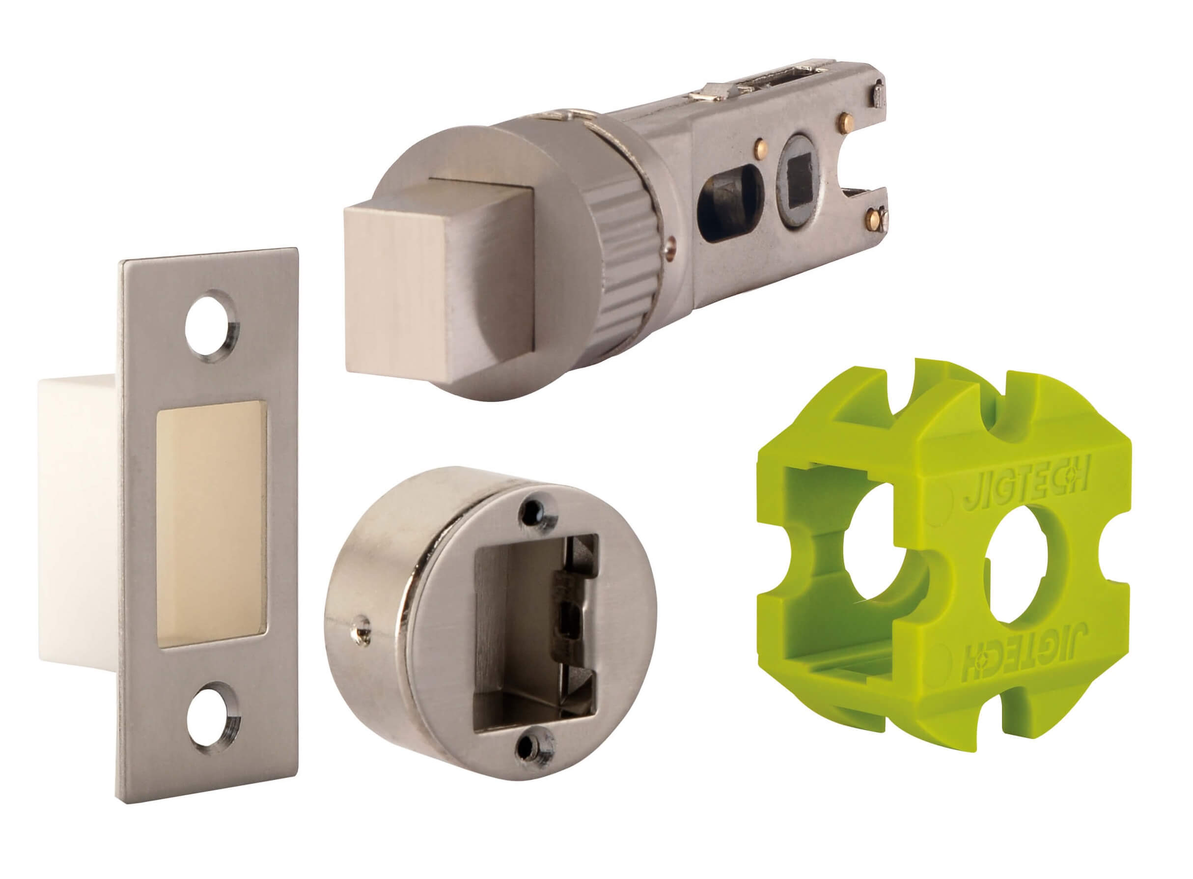 Jigtech Smart Bathroom Bolt 57mm Backset SNP