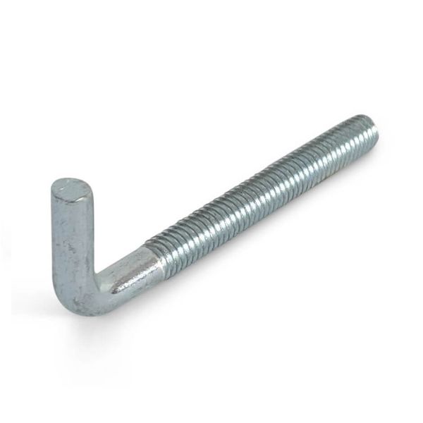 angle screws straight galvanised Pack of 40 screw hooks with slotted hook 70 mm L-hook ideal for DIY with the use with dowels in masonry and concrete