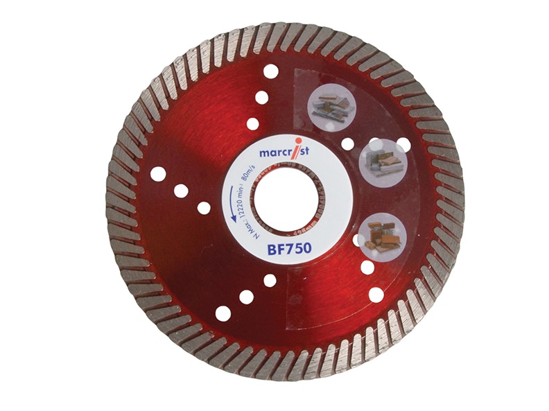 Marcrist BF750 Diamond Blade 115mm x 22.2mm