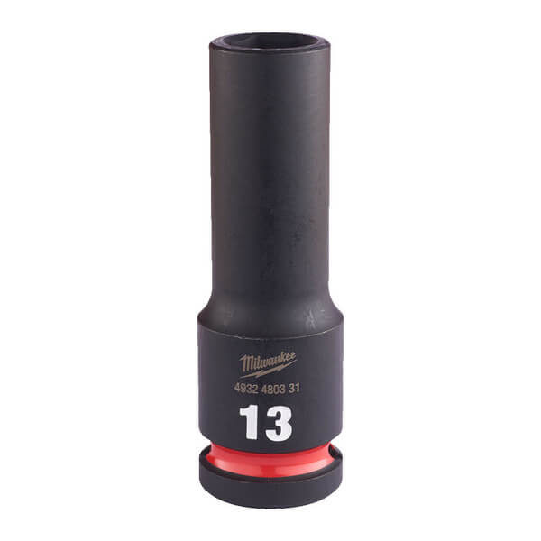 Milwaukee shockwave 1 2 drive impact socket deep 9mm 4933180331