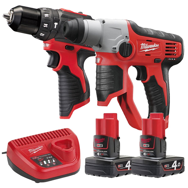 Milwaukee M12SET2F402C 12V Power Pack