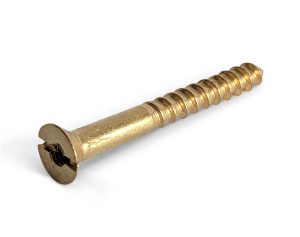 4.2x38mm Brass Countersunk Mirror Screws 5BA