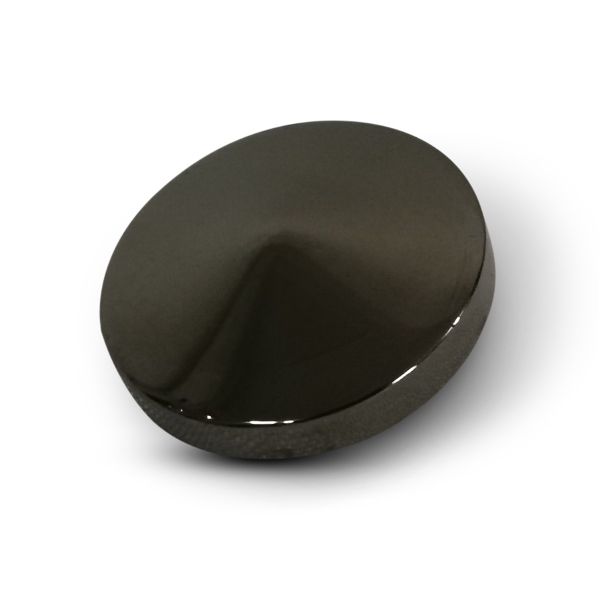 19mm Conical Mirror Caps 6BA Black Nickel