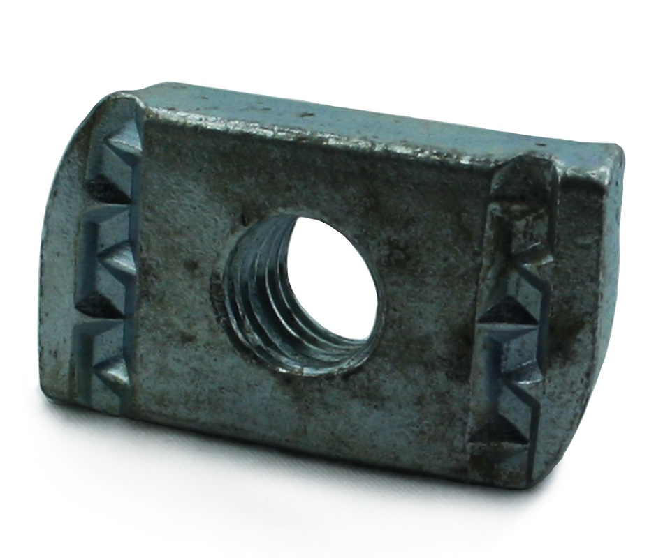 M10 CHANNEL NUT BZP NO SPRING